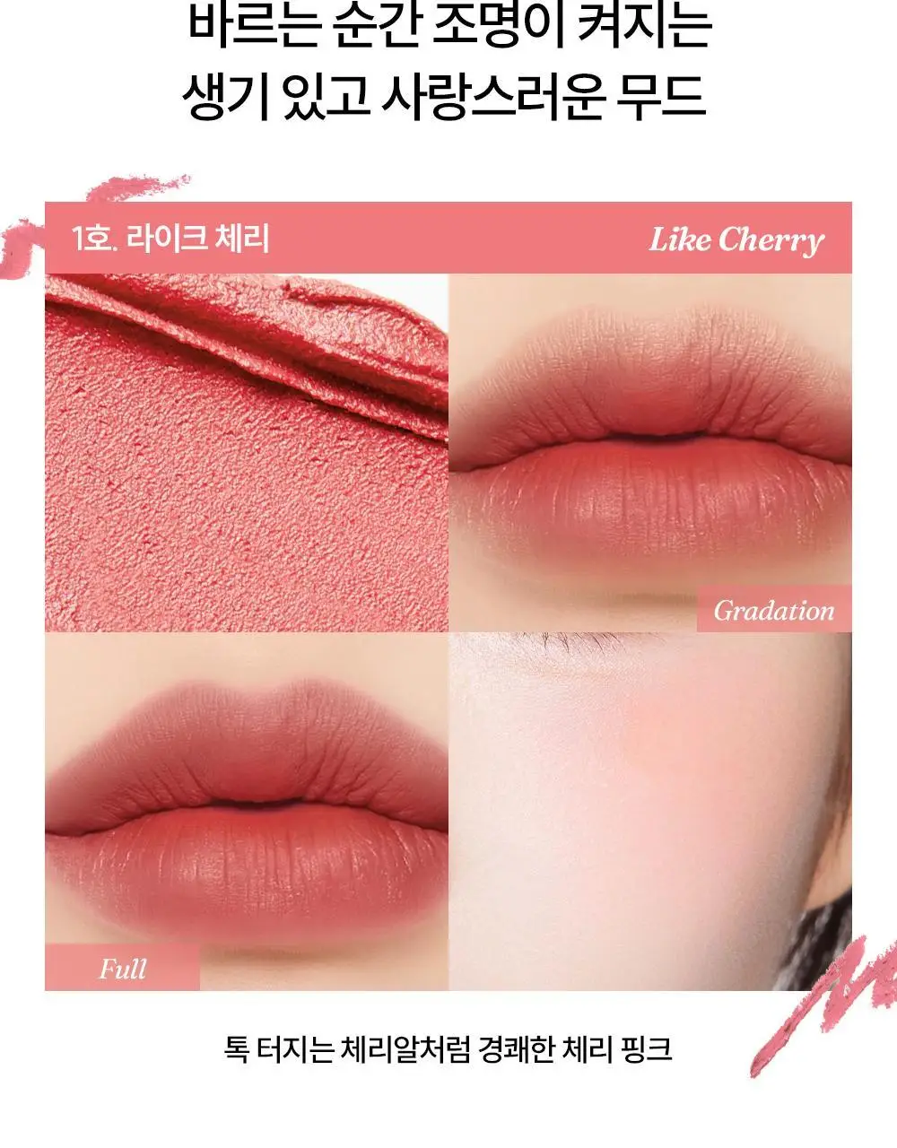 [다윤쌤 공동개발] 타이니원더 하이퍼 블러 립 틴트 3.6g 6종 상세페이지 23